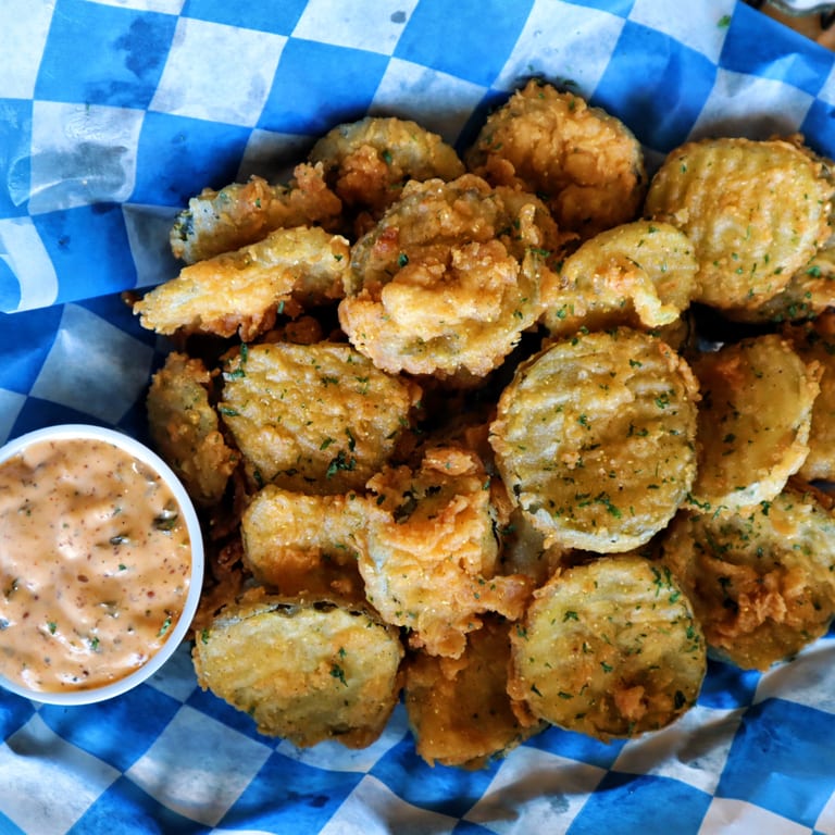 Crunchy Pickle Chips: A Bar Favorite