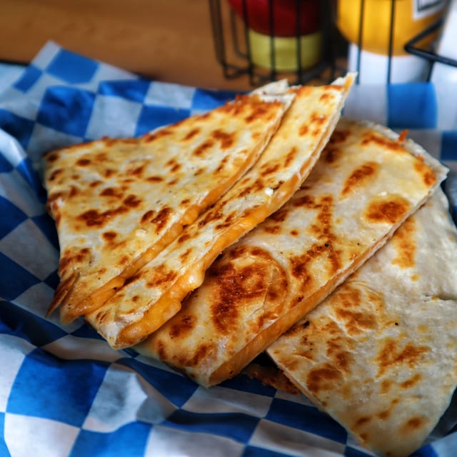 Cheese Quesadilla.