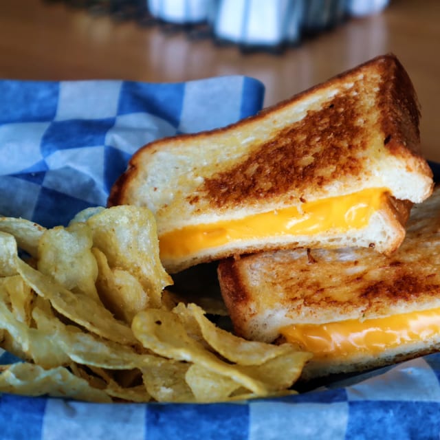 Grilled Cheese Sandwich.