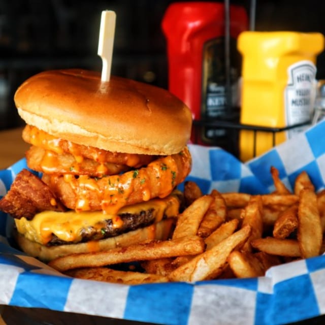 Boom Boom Burger.