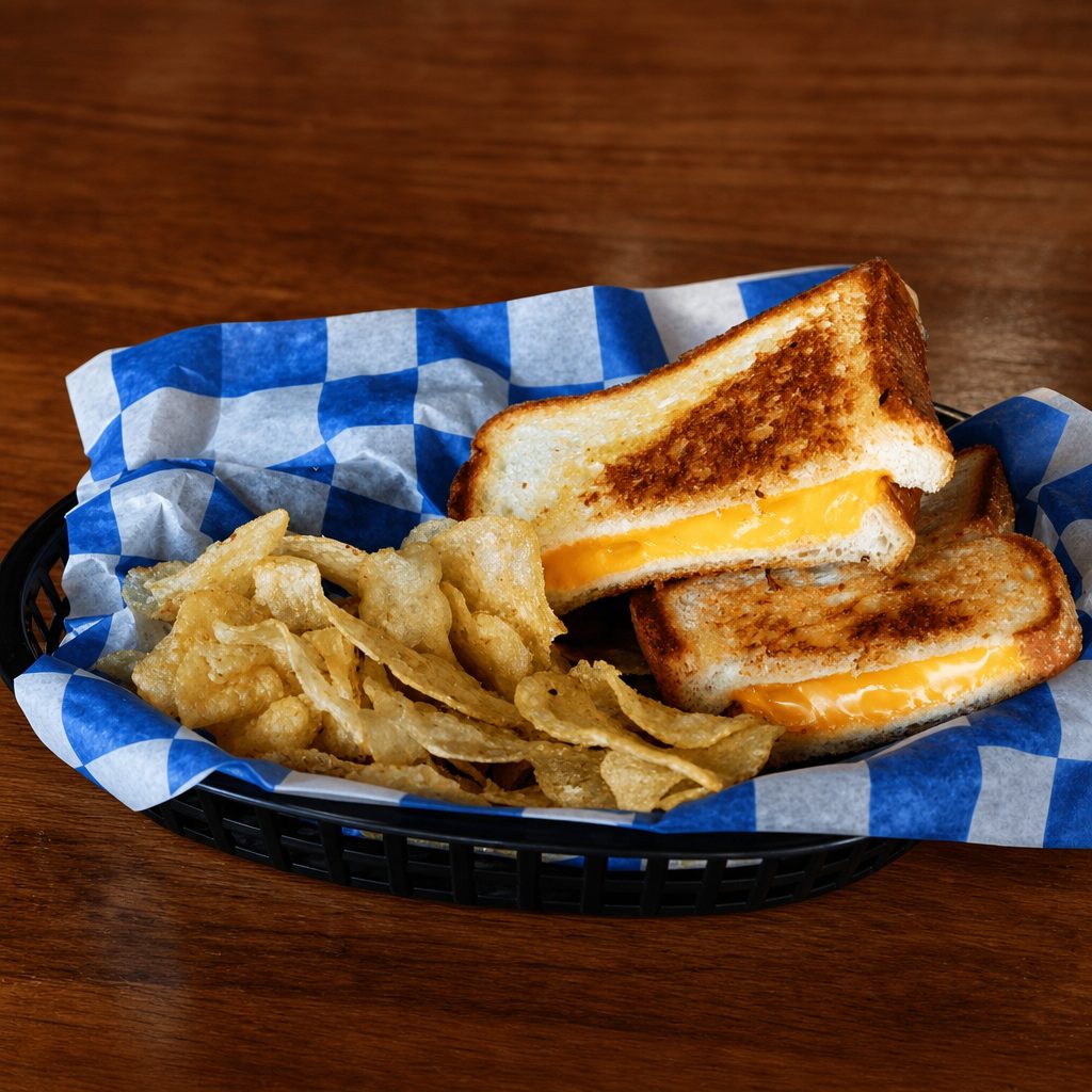 Grilled Cheese Sandwich.