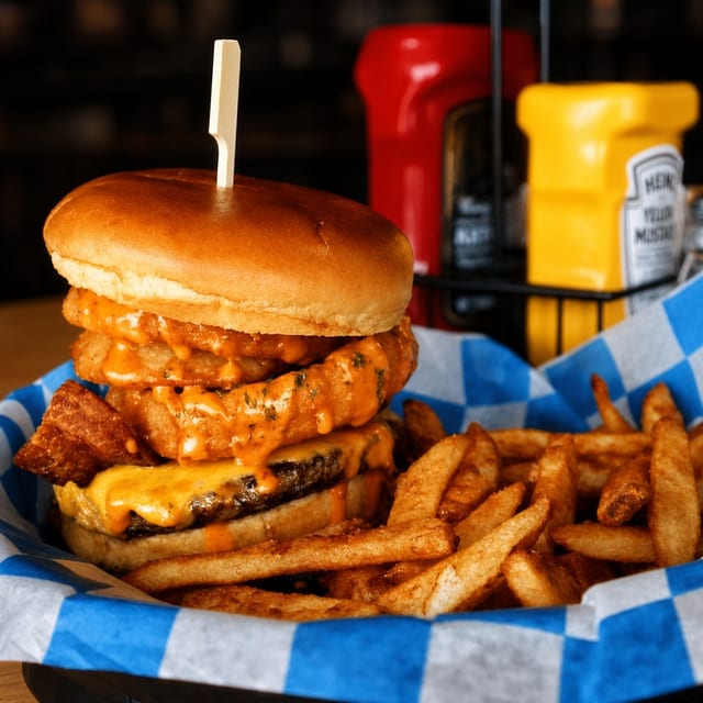 Boom Boom Burger.
