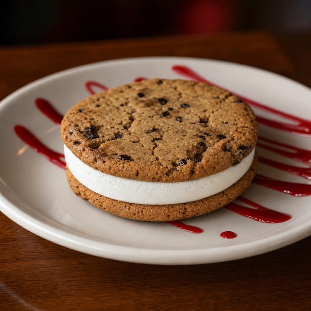 Ice Cream Cookie Sandwich.