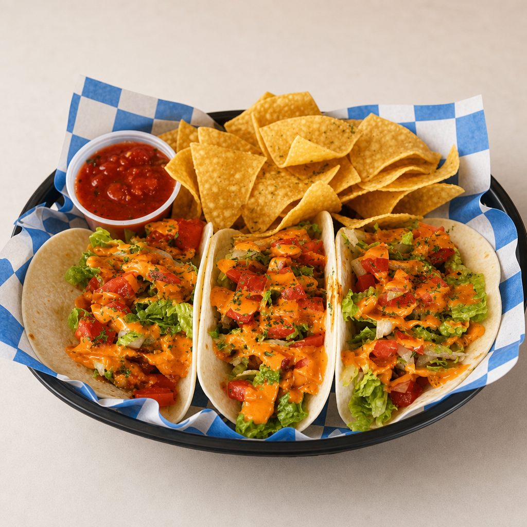 Street Chicken Tacos.