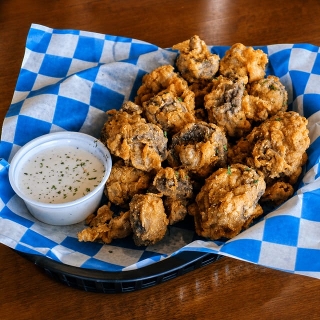 Fried Mushrooms.