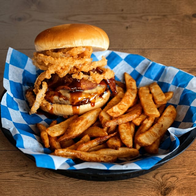 Bourbon Burger.