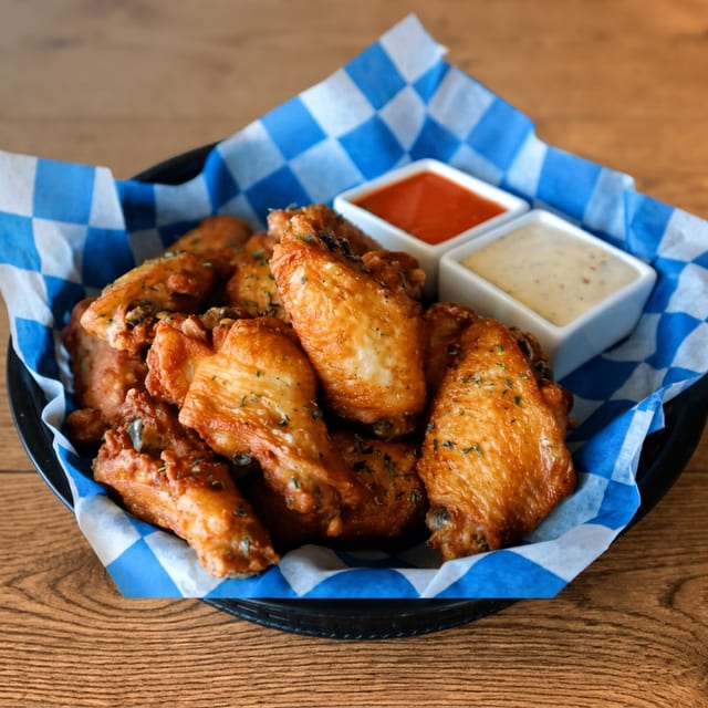 Traditional Wings - 6 wings.