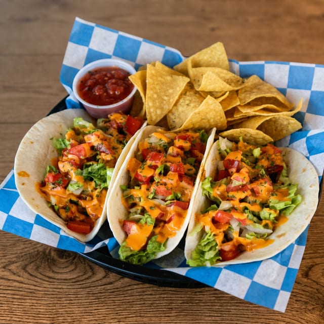 Street Chicken Tacos.