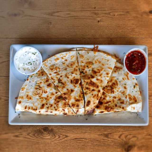 Chicken Quesadilla.